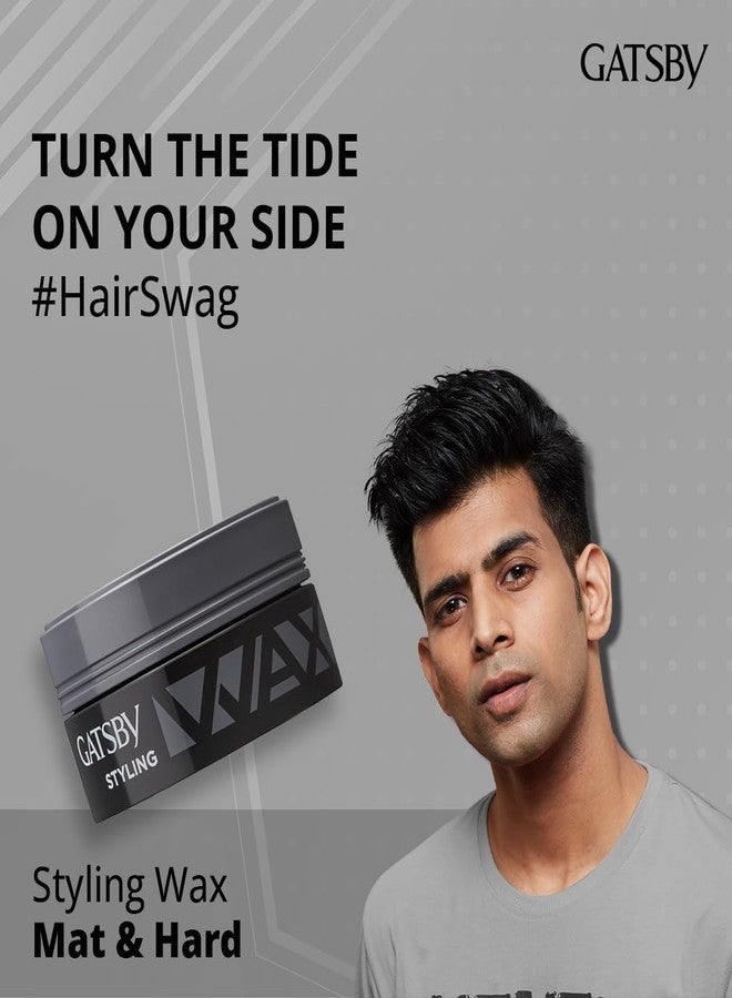 Gatsby Japan Hair Styling Wax - Mat & Hard, 25gm (pack of 3) | for High volume and Matte Finish - Image 4