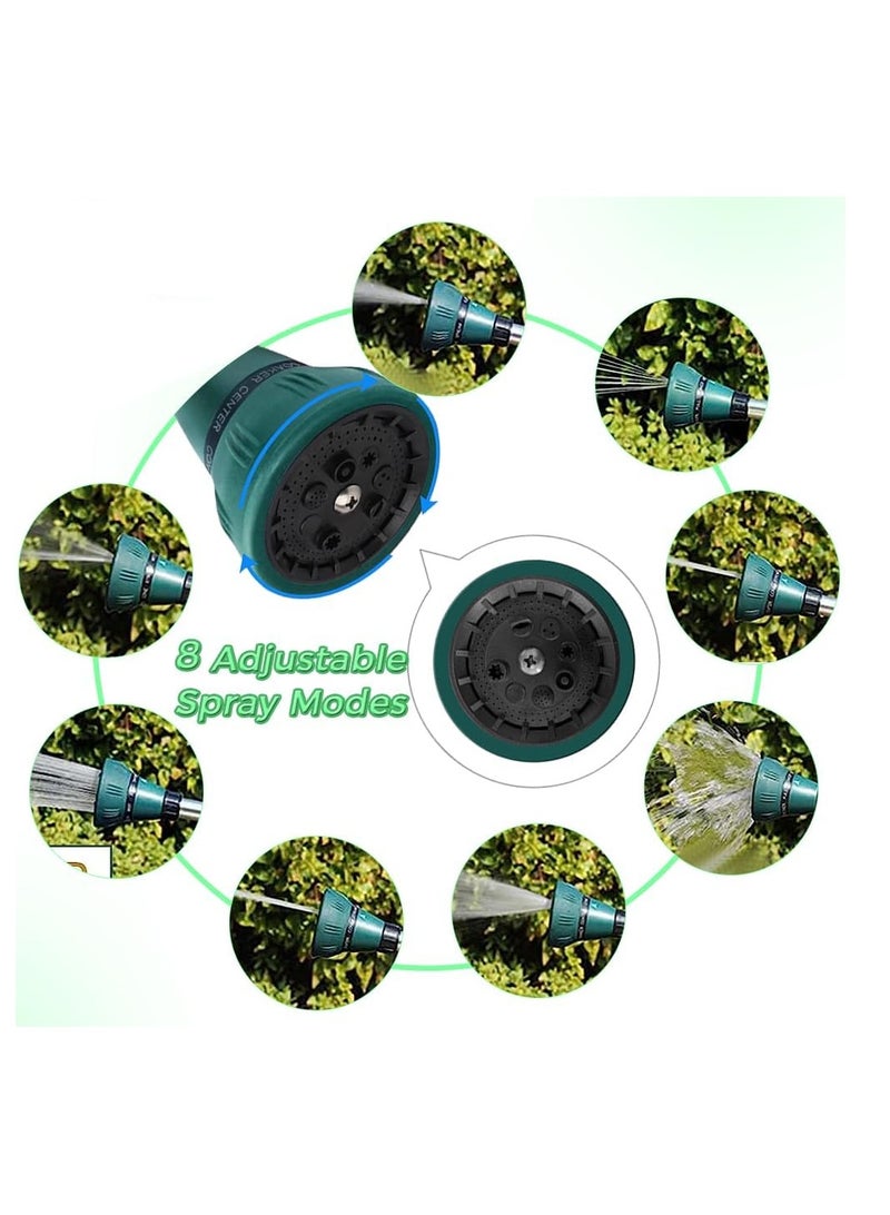Zikra Garden Hose Wand 15 Watering Wand Garden Hose Nozzle Sprayer 8 Adjustable Watering Patterns with Thumb Control Shut Off Ergonomic Grip Perfect for Car Washing Lawns and Gardens 1 Pcs - Image 3
