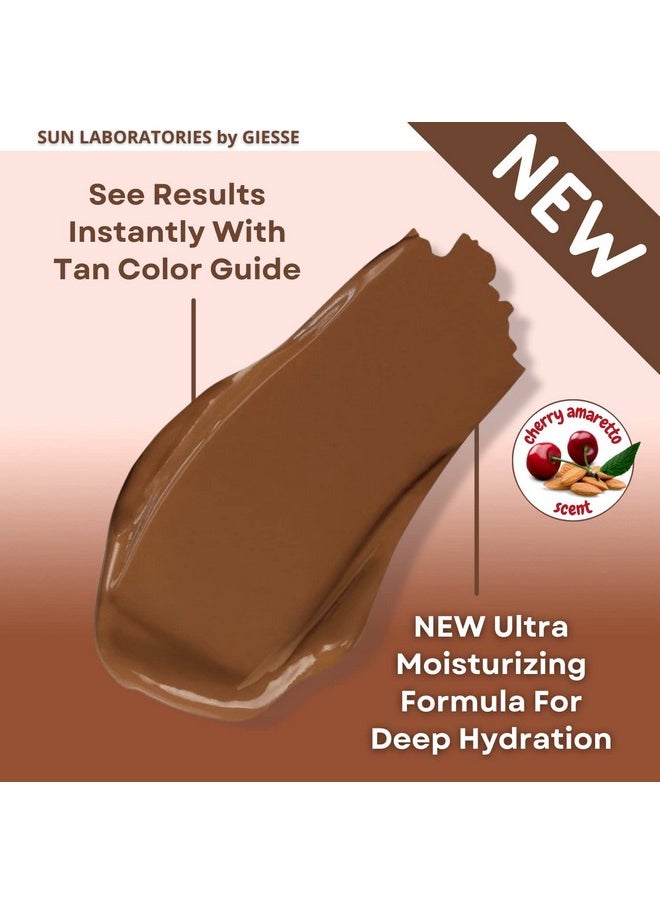 Sun Laboratories by Giesee Sun Laboratories By Giesee Dark Sunsation Very Dark Tanning Lotion 4 oz with Tanning Mitt - Non-Toxic Self Tanner Kit, Natural Sunless Tanning Lotion, Travel Size, Long Lasting, Includes Self Tan Mitt  - Image 3
