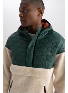 DeFacto Man Relax Fit Hooded Long Sleeve Discovery Channel Mont  - Image 2