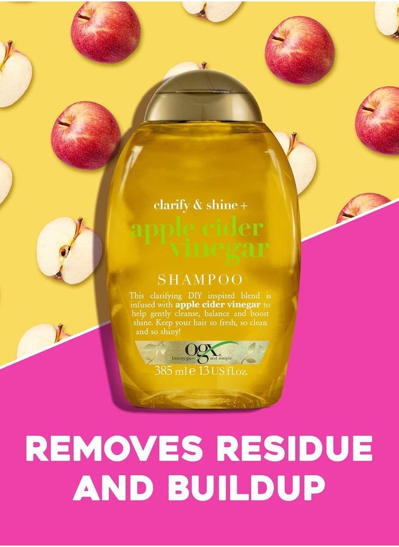 Clarify And  Shine Plus Apple Cider Vinegar Shampoo 385ml - pzsku/Z3D136687D6B0E1D21AABZ/45/_/1719999574/1a6d74f8-7ebd-485a-892d-2a959903b106