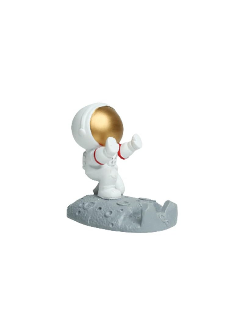 Wonderland Wonderland Astronut Phone Stand-Golden| Table top Phone Stand  - Image 3