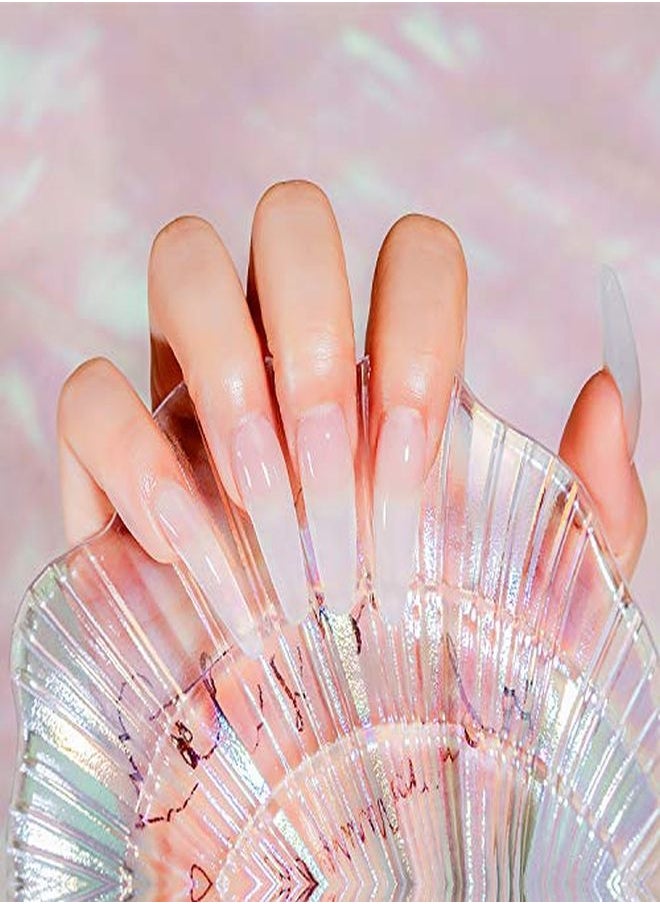 Rosalind 60Ml Clear Poly Nail Gel Poly Extension Gel Of Nail Art Decoration Acrylic Extension Poly Extension Gel Easy To Diy Use At Home Need Uv Lamp (Update Version)  - Image 2