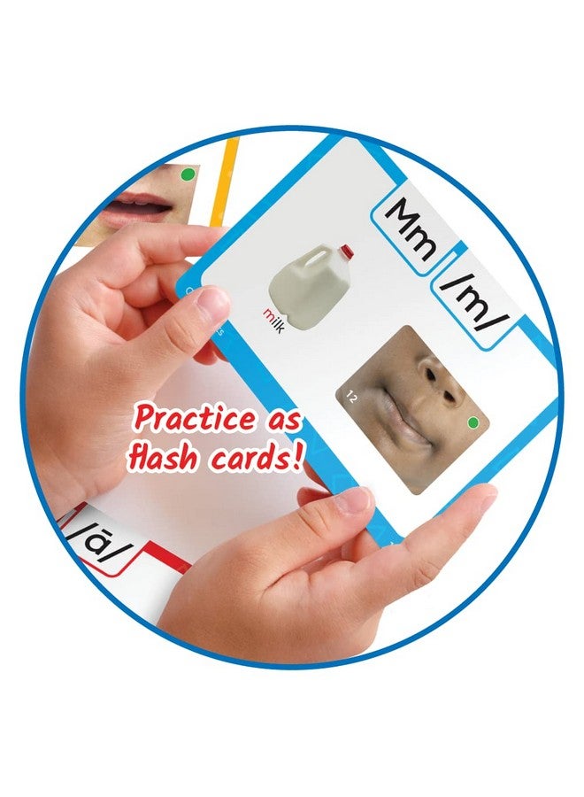 hand2mind hand2mind 3D Sound and Phonics Cards, Phonemic Awareness, Phonics Flash Cards, Letter Sounds for Kindergarten, Speech Therapy Toys, ESL Teaching Materials, Science of Reading Manipulatives  - Image 2