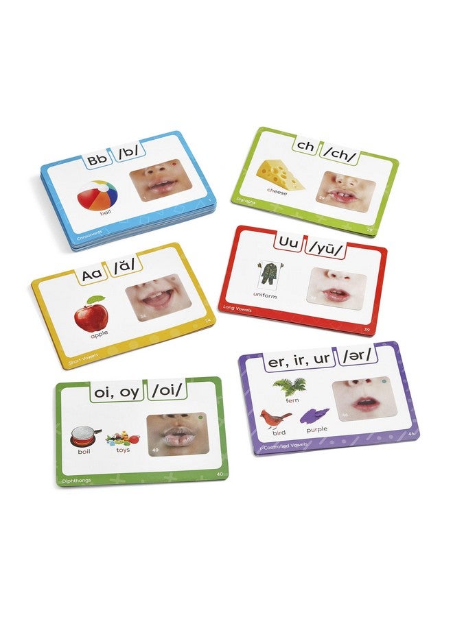 hand2mind hand2mind 3D Sound and Phonics Cards, Phonemic Awareness, Phonics Flash Cards, Letter Sounds for Kindergarten, Speech Therapy Toys, ESL Teaching Materials, Science of Reading Manipulatives  - Image 5