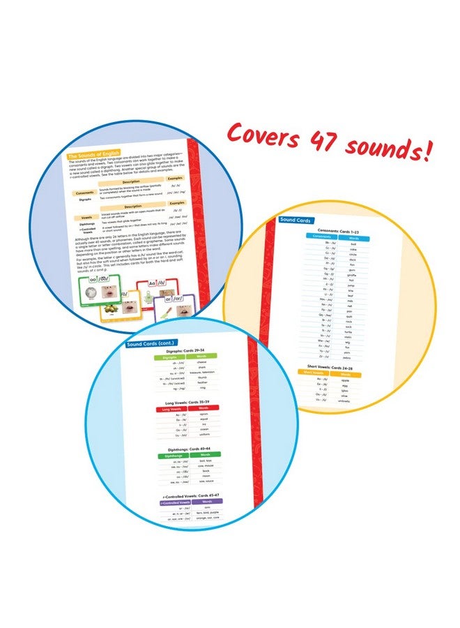 hand2mind hand2mind 3D Sound and Phonics Cards, Phonemic Awareness, Phonics Flash Cards, Letter Sounds for Kindergarten, Speech Therapy Toys, ESL Teaching Materials, Science of Reading Manipulatives  - Image 3