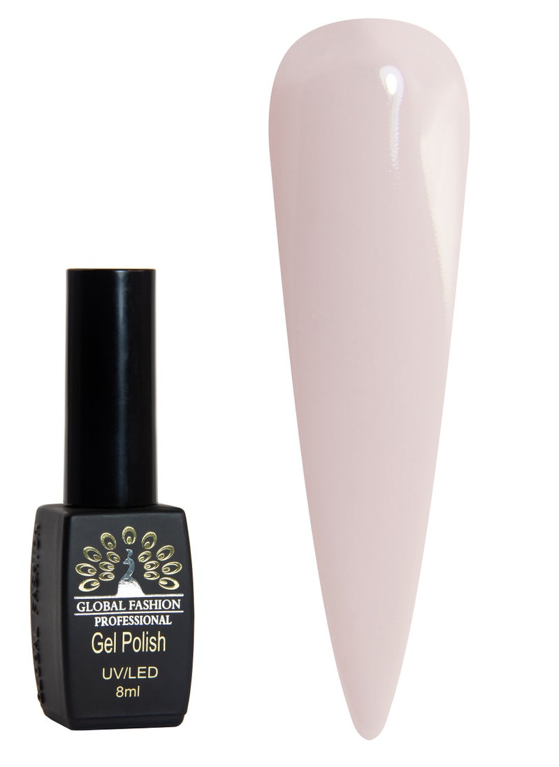 GLOBAL FASHION Global Fashion Black Elite Gel Polish | 132 Colors of Long-Lasting Elegance - 8ml | 227  - Image 1