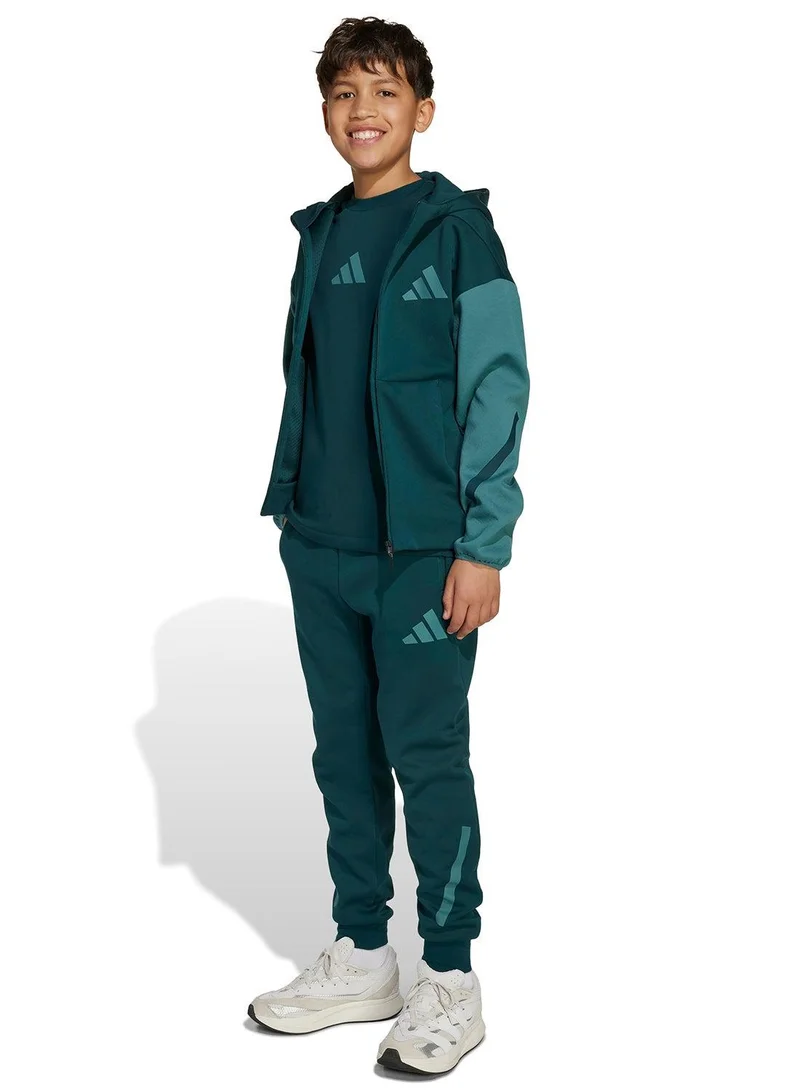 Adidas Z.N.E. Tapered-Leg Tracksuit Bottoms