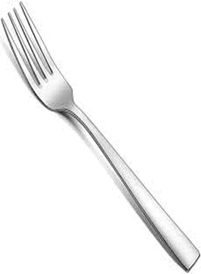 Ranjo Enterprises Fancy Stainless Steel Silverware Dinner Fork, Set of 6 Pieces for Home/Kitchen, 18 cm - Image 2