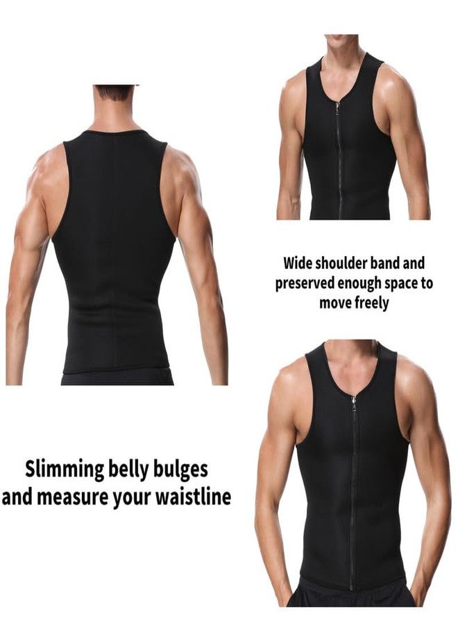 Elevea Men's Hot Sweat Vest Waist Trainer:Shapewear for Slimming Workouts Multicolour - Image 3