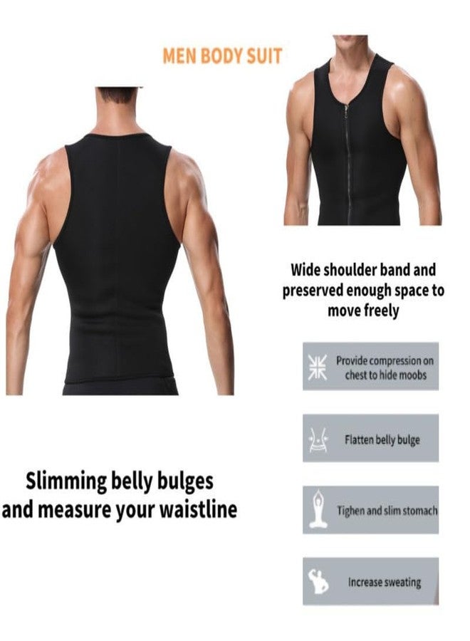 Elevea Men's Hot Sweat Vest Waist Trainer:Shapewear for Slimming Workouts Multicolour - Image 4