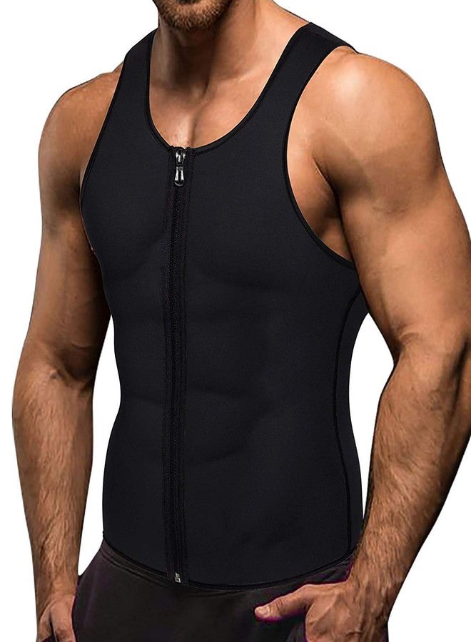 Elevea Men's Hot Sweat Vest Waist Trainer:Shapewear for Slimming Workouts Multicolour - Image 1