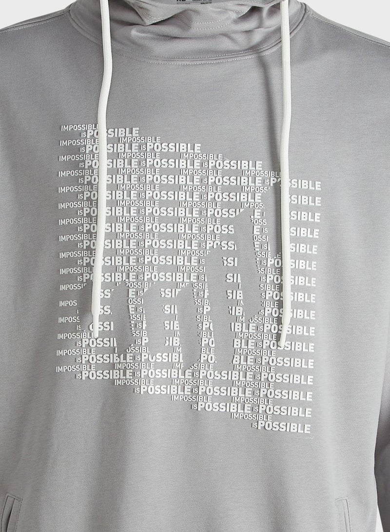 الإمارات هودي بطبعة جرافيك - Image 3