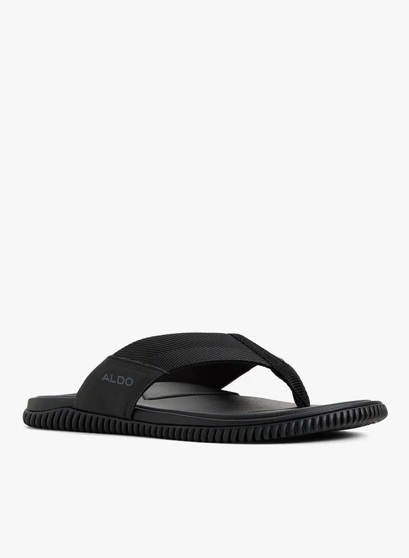 Aldo OTHER BLACK Thong Slides Filp Flops for Men | Best Price UAE