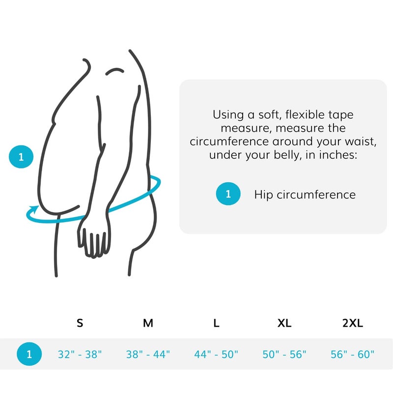 BraceAbility Obesity Belt Stomach Holder - Plus Size Men and Women's Big Belly Support Band Girdle for Hanging Stomach, Pendulous Abdominal Support, Lower Tummy Fat Lifter Pannus Sling (XL) - Image 2