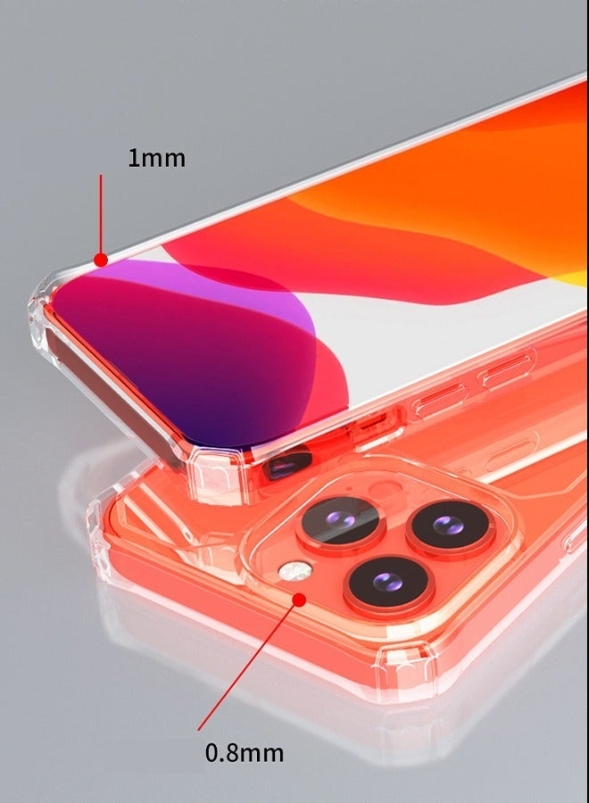 Iphone 14 Pro Case,Drop Protection Shock-Absorbing Air-Guard Corners Yellowing Resistant Scratch Resistant Air Armor Clear Phone Cover for Iphone 14 Pro Clear - Image 3