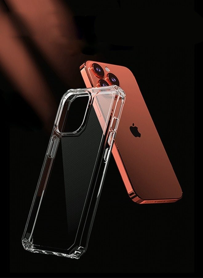 Iphone 14 Pro Case,Drop Protection Shock-Absorbing Air-Guard Corners Yellowing Resistant Scratch Resistant Air Armor Clear Phone Cover for Iphone 14 Pro Clear - Image 1