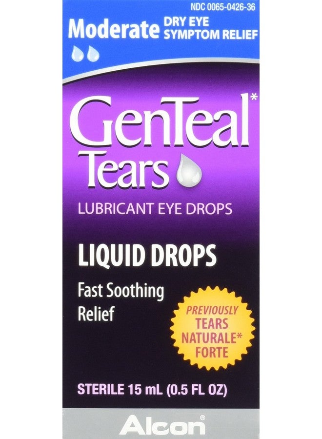 Genteal Genteal Tears Moderate Eye Drops, 0.507 Fluid Ounce 