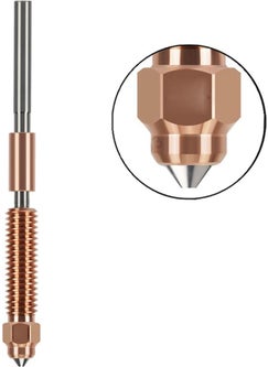 Hobi Mekatronik Unicorn Quick-Swap Bi Metal Nozzle K1-K1C-K1 Max-Ender3 V3 Compatible (0.8mm)  - Image 1