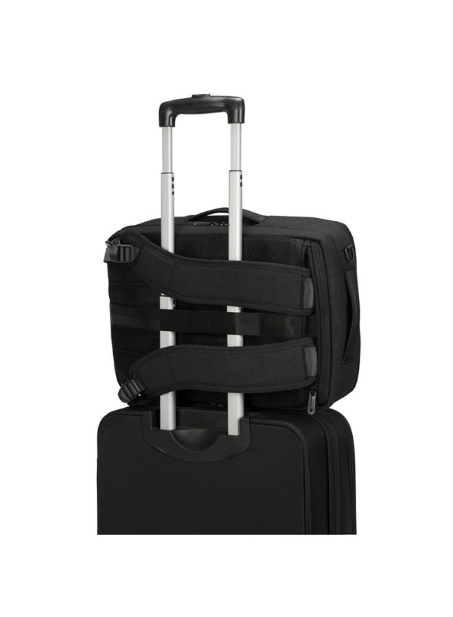 Targus Laptop Backpack, 15.6-inch Business Backpack, Single Shoulder Crossbody Briefcase, Multi-purpose Bag, Black, 587 - Image 3