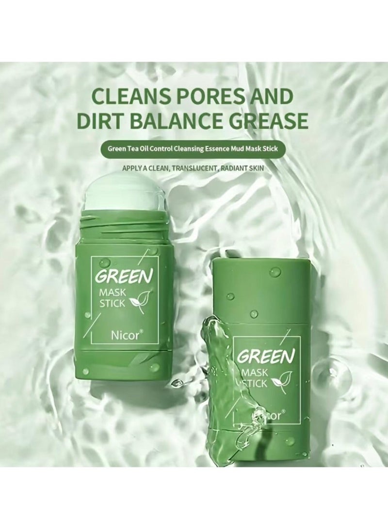 Nicor Green Tea Mud Mask Stick - Image 1