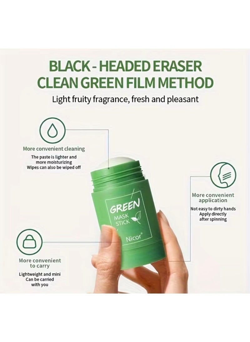 Nicor Green Tea Mud Mask Stick - Image 4