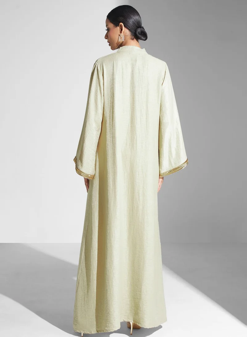 Khizana Shimmer Abaya