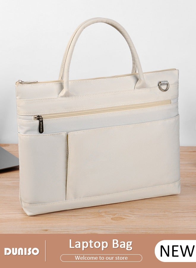 DUNISO Laptop Bag for Men or Women 15.6 Inch Computer Bag Laptop Tote Bag Briefcase Laptop Case Shoulder Bag with Strap Computer Cases Messenger Bag handbag for Travel/Business  - Image 1