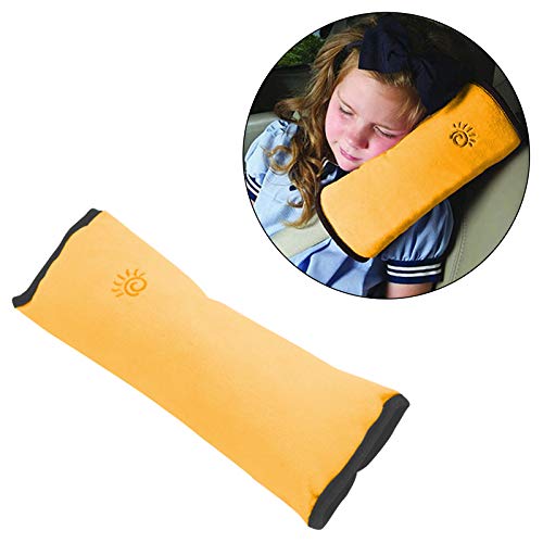 Safe-O-Kid® Baby Neck Support Pillow - Adjustable Neck Safety Pillow for Comfortable and Safe Sleep in Car Seat and Stroller Yellow, Pack of - 1 - Image 2