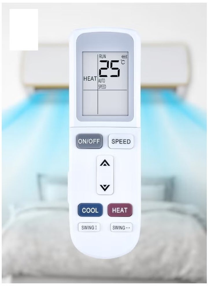 TIGER - New Remote Control for AUX, Rinnai, Akai, Besat, Shownic, Frego Air Conditioners - Compatible with YKR-L/101E, YKR-L/102E, YKR-L/103E Models - Easy-to-Use, High-Performance Remote Control - Image 1