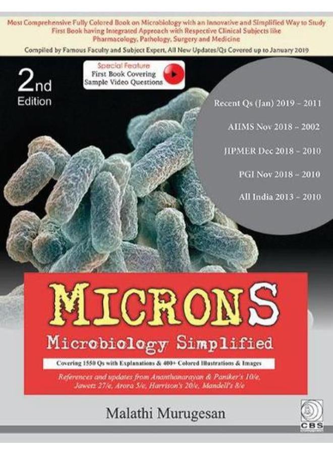 MICRONS Microbiology Simplified, 2e - India