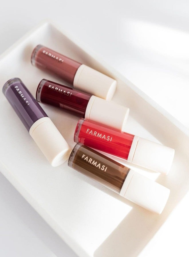 فارماسي ملمع شفاه ملون، ملمع شفاه مكثف، يعزز الدورة الدموية الطبيعية للحصول على شفاه أكثر امتلاءً وشبابًا، مرطب، شديد اللمعان، يزيد من حجم الشفاه، 0.2 أونصة سائلة (01 فايري، 0.2) - Image 4