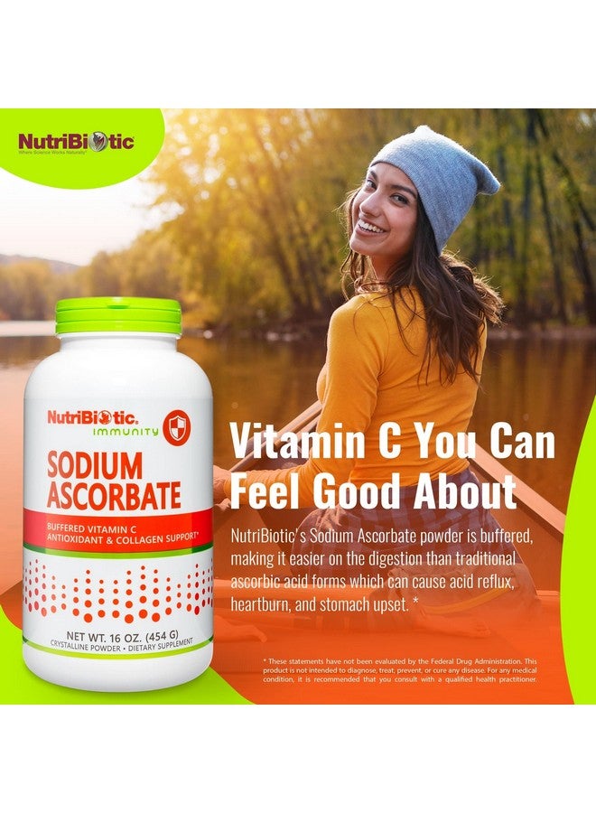 NutriBiotic - Sodium Ascorbate Buffered Vitamin C Powder, 16 Oz | Vegan, Non-Acidic & Easier on Digestion Than Ascorbic Acid | Essential Immune Support & Antioxidant Supplement | Gluten & GMO Free - Image 4