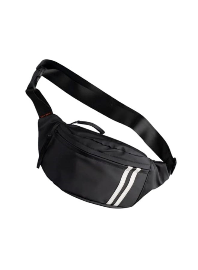 Crossbody and waist bag, waterproof