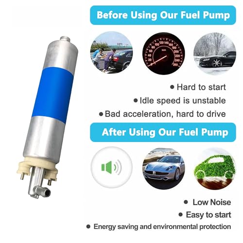 Yezoauto Inline Electric Fuel Pump & Install Kit for Chrysler Crossfire Mercedes-Benz C230 C43 E320 E420 S320 C36 CL500 CL55 CL600 CLK430 E8289 7.22156.50.0 0004705994 - Image 4