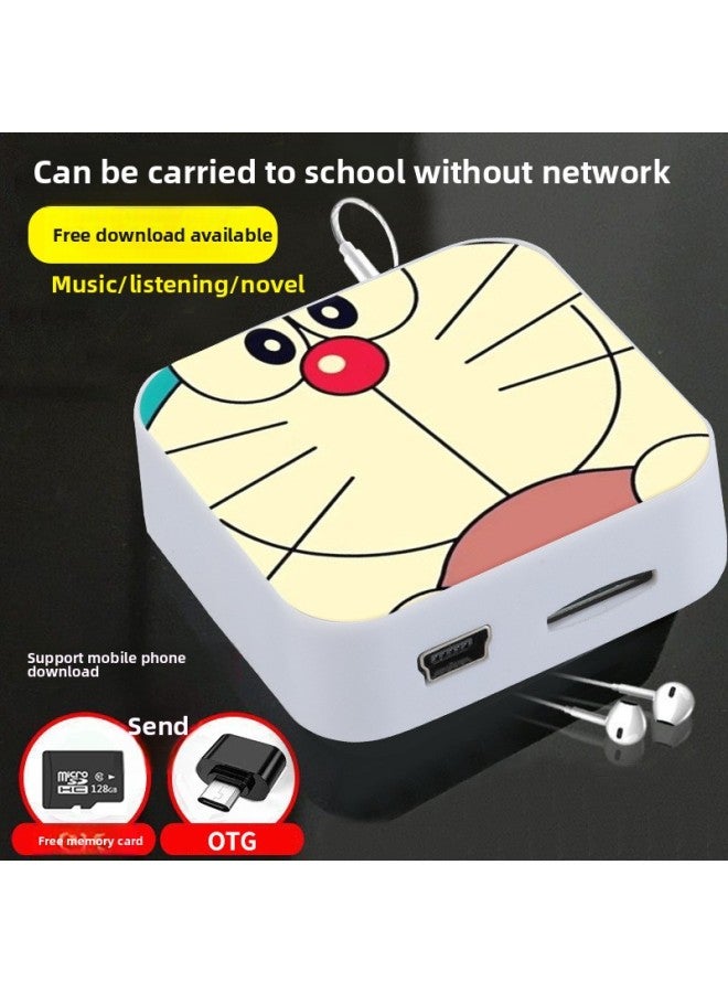 KK Student Walkman Student Edition جهاز إرسال خاص للاستماع باللغة الإنجليزية Walkman رخيص اللون: مدينة السماء [مظلة] - السعة: كابل شحن فقط [بدون Mp3] - Image 5
