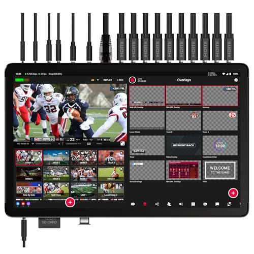 YoloLiv YoloBox Extreme AllinOne Multicam 4K Live Streaming Switcher with 8 HDMI 3 USB 6 NDI Inputs 2 HDMI Out 4K ISO Recording for Facebook YouTube RTMPSRT - Image 1