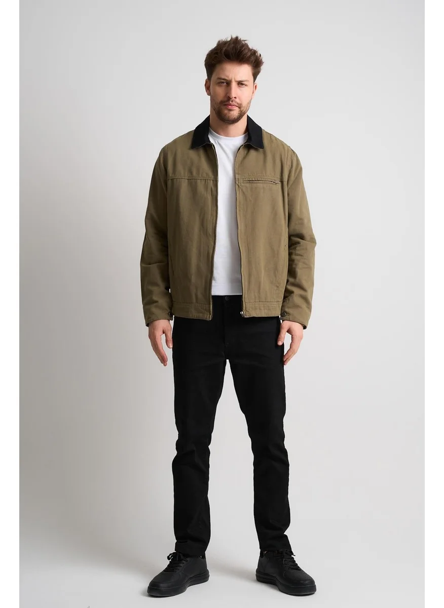 Alexander Gardi Contrast Collar Jacket