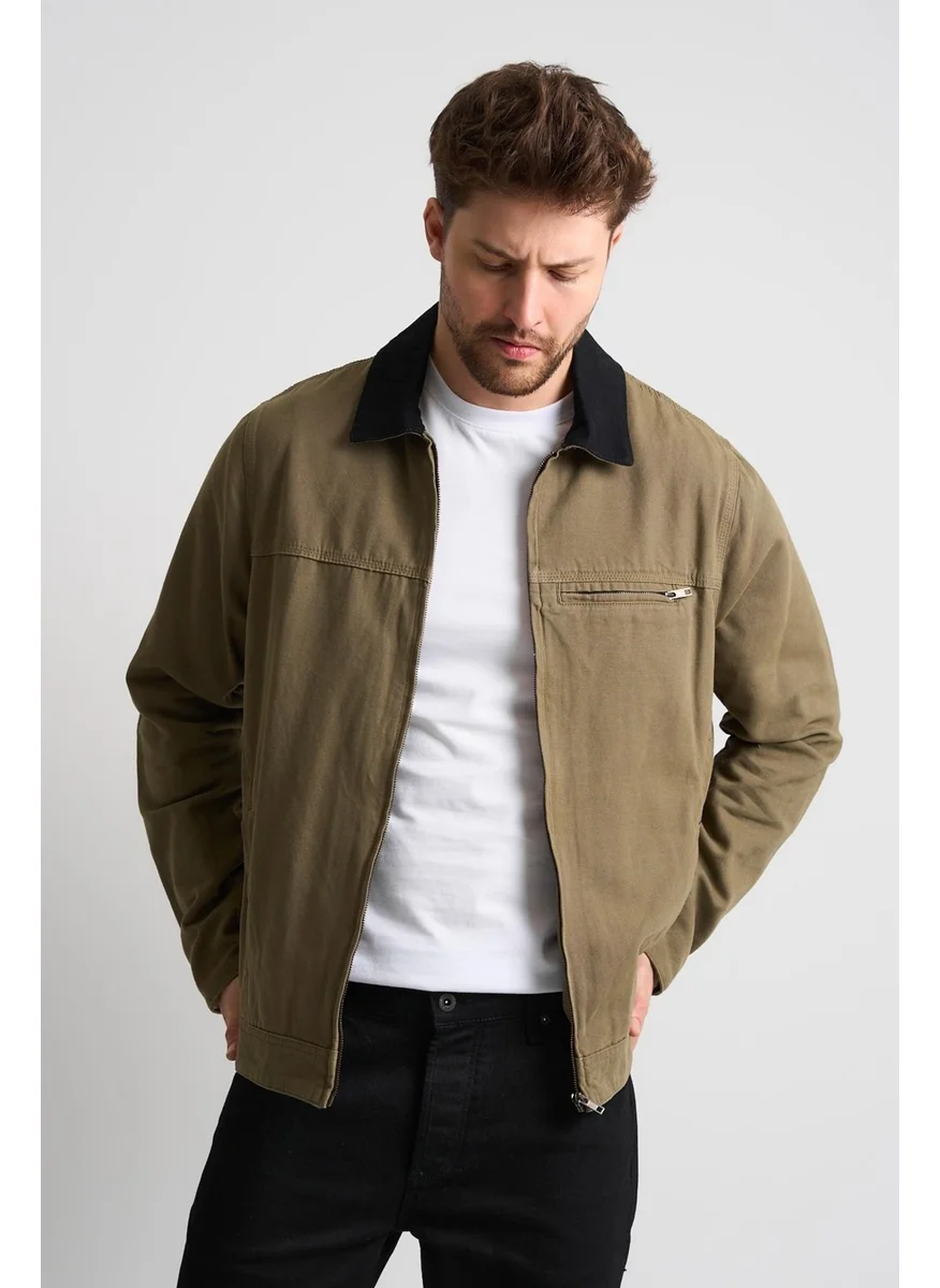 Alexander Gardi Contrast Collar Jacket
