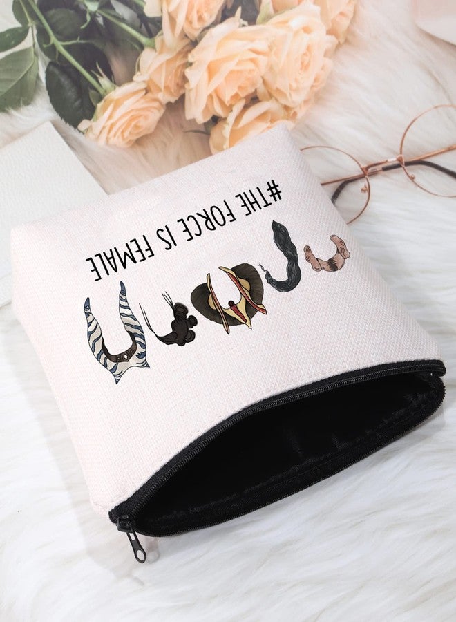 POFULL Princess Movie Inspired Gift The Force is Female Cosmetic Bag (The Force Bag) - Image 3