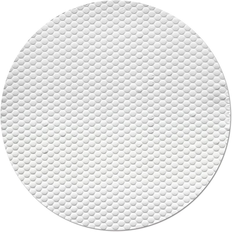 woobles 4-15ft Solar Pool Cover, Round Cover for Above Ground In-Ground Frame Swimming Pools Inflatable Pool,Reduce Water Evaporation Keep Warm Rainproof Dust Protector (7.9ft, Silver), 001 - Image 1