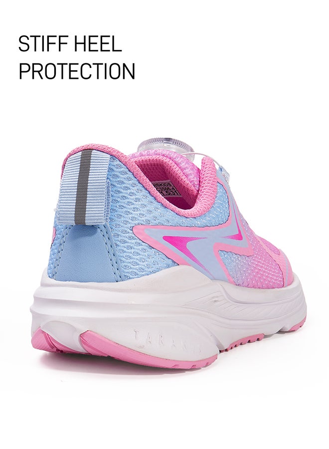 تارانيس حذاء تارانيس للأطفال وردي - أزرق - حذاء رياضي معزز - حذاء رياضي للأطفال من الدانتيل - Image 4