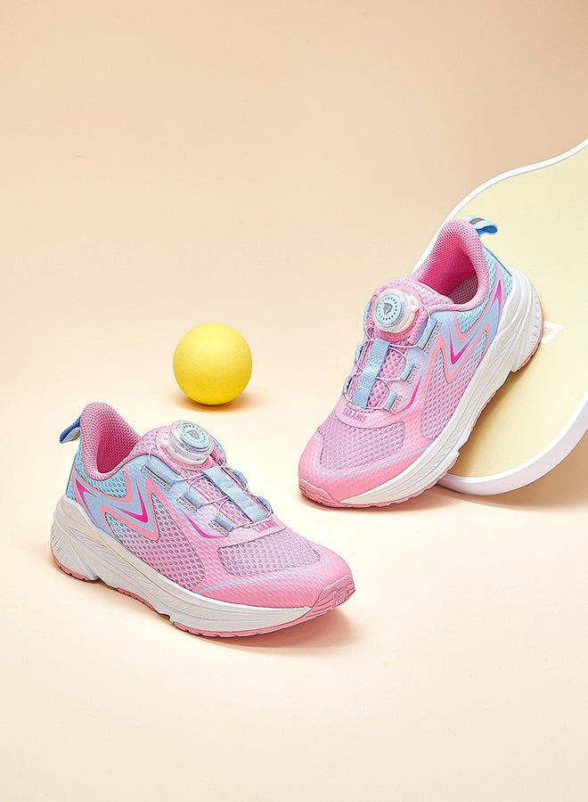 تارانيس حذاء تارانيس للأطفال وردي - أزرق - حذاء رياضي معزز - حذاء رياضي للأطفال من الدانتيل - Image 1