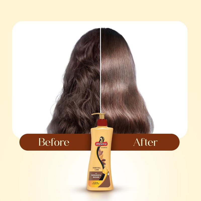 MEERA Hairfall Care Shampoo with Shikakai and Badam (Acacia and Almond) 340 milliliter - Image 5