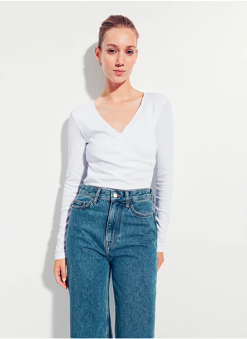 H&M Mama Ribbed Nursing Top