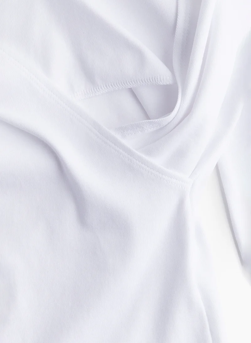 H&M Mama Ribbed Nursing Top