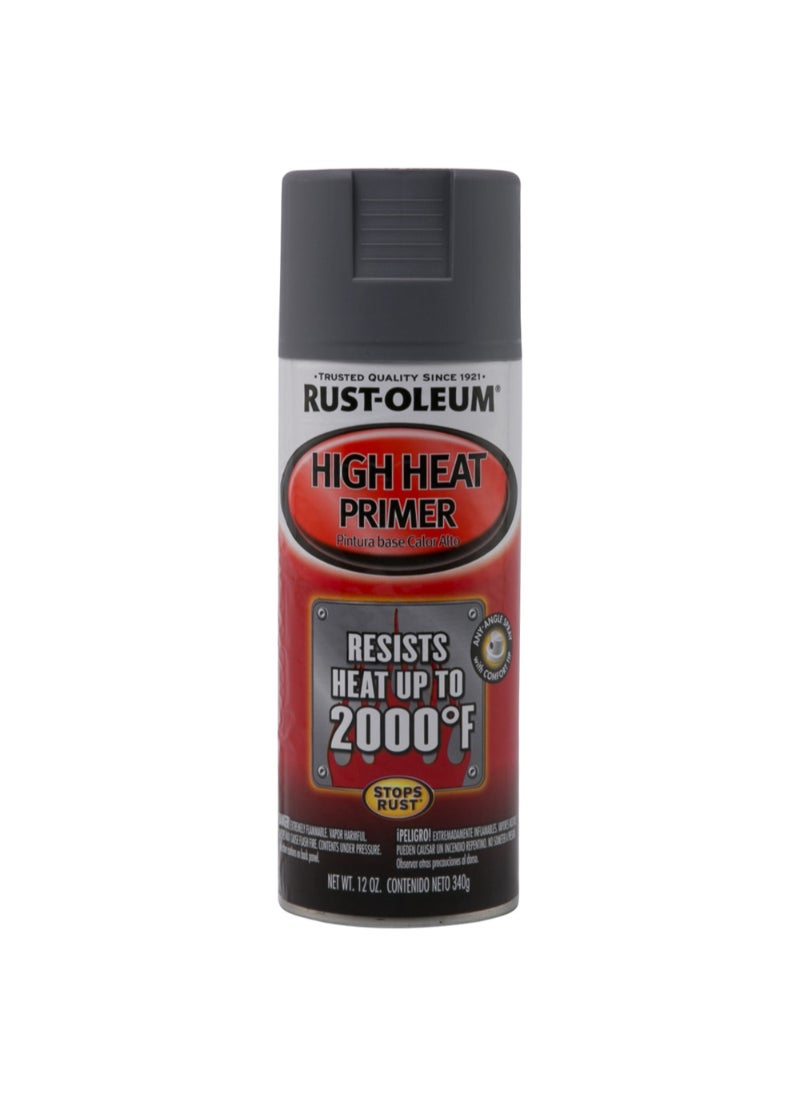 RUST-OLEUM Rustoleum Automotive High Heat Primer Spray (340 g, Gray) 