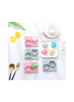 Silicone Popsicle Molds Shape, Ice Cream Mold, Popsicle Food Molds, Reusable Popsicle Maker with Sticks, Ice Pop Molds Popsicle Maker Ice Cream Mold, Easy Release Ice Pop Maker. (2 Popsicles)