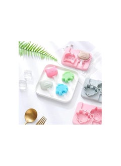 Generic Silicone Popsicle Molds Shape, Ice Cream Mold, Popsicle Food Molds, Reusable Popsicle Maker with Sticks, Ice Pop Molds Popsicle Maker Ice Cream Mold, Easy Release Ice Pop Maker. (2 Popsicles)  - Image 4