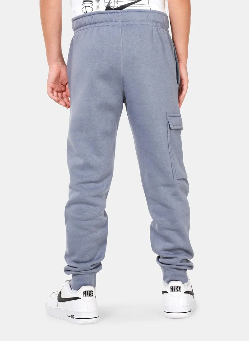 Nike Kids' Sportswear Fleece Cargo Joggers (Older Kids)